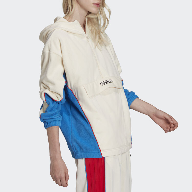 Толстовка женская белая Adidas Originals — фото 4