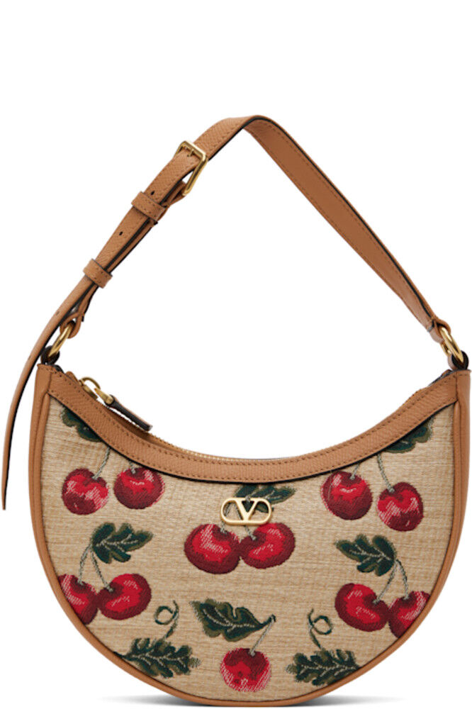 

Светло-коричневая мини-сумка VLogo Signature Cherryfic Valentino Garavani