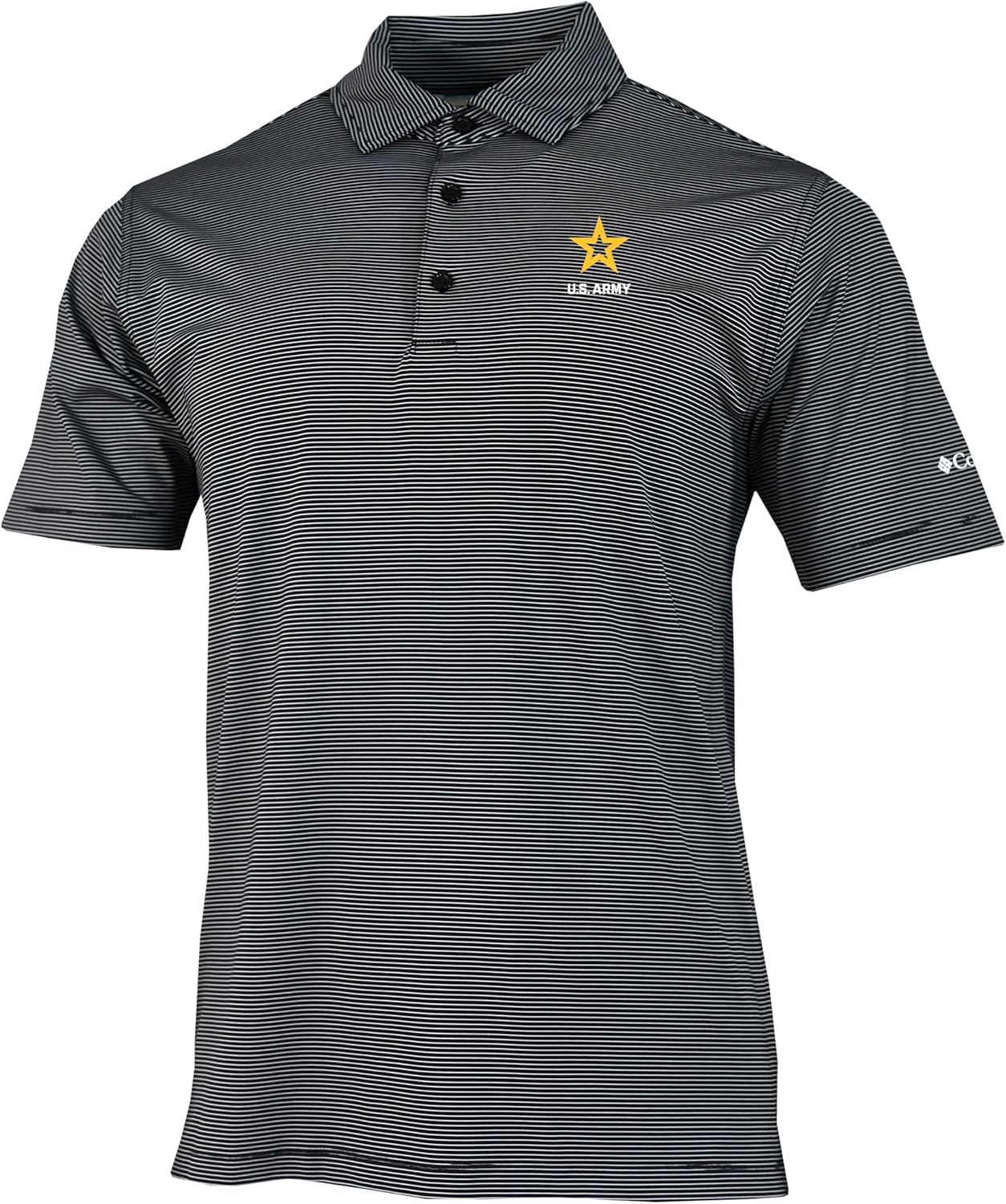 

Columbia мужская футболка поло Omni Wick Double Hit для армии США, Black, Черный, Columbia мужская футболка поло Omni Wick Double Hit для армии США, Black