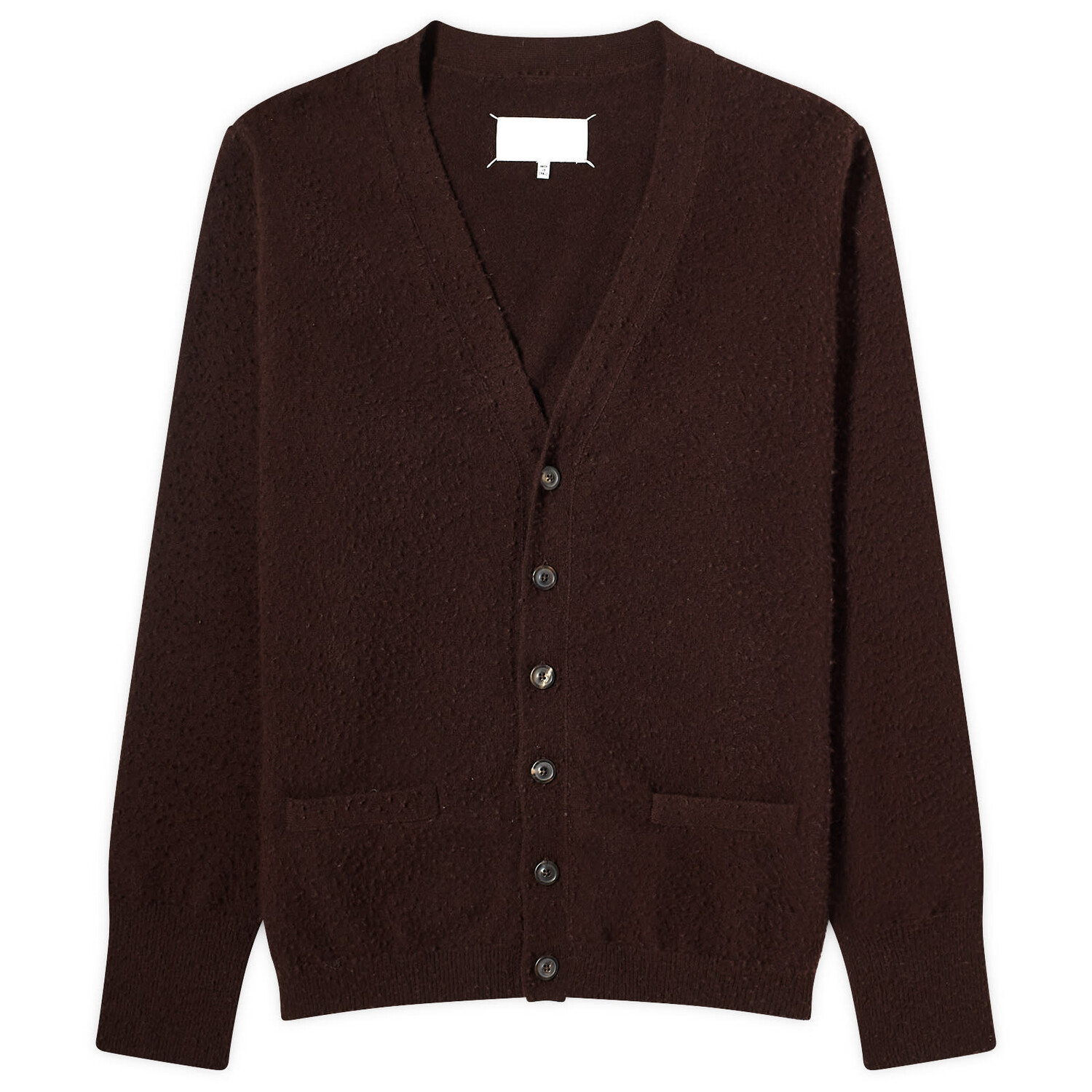 

Кардиган Maison Margiela Cashmere, цвет Truffle