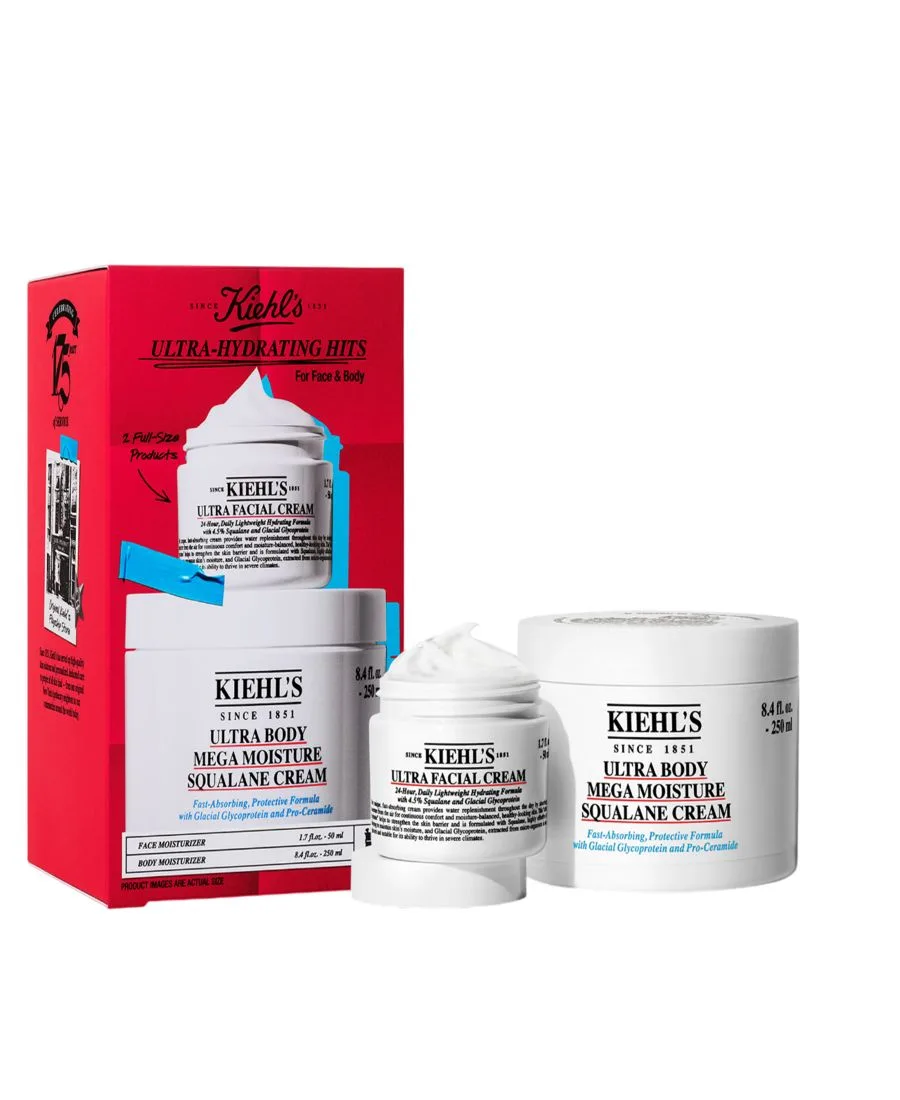 Kiehl's Since 1851 Набор из 2 ультраувлажняющих кремов для лица и тела Hits