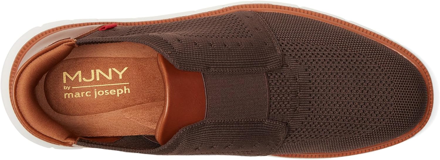 Мужские кроссовки Marc Joseph New York South Street (технология Hands Free), коричневый — фото 2
