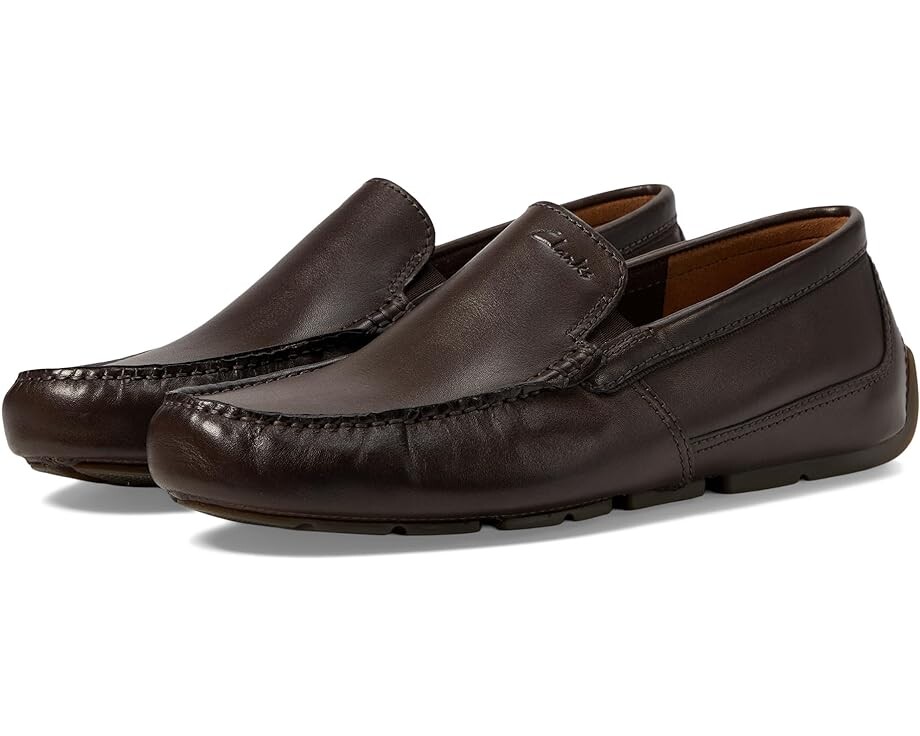 

Лоферы Clarks Markman Plain, цвет Dark Brown Leather