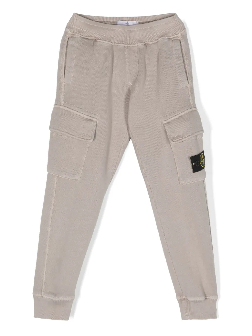 

Спортивные брюки с нашивкой Compass Stone Island Junior, нейтральный