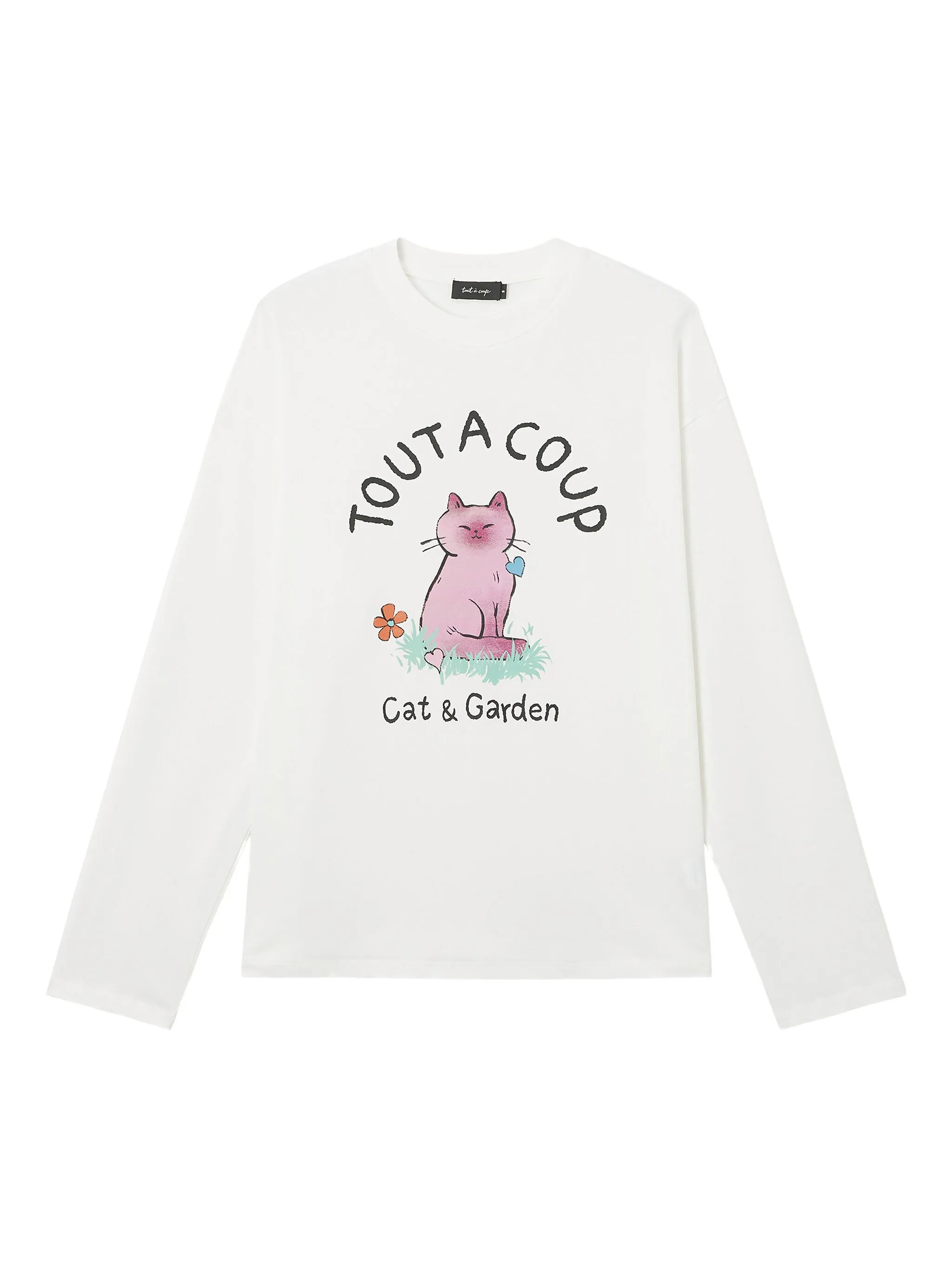 

Футболка с логотипом Tout A Coup, белый