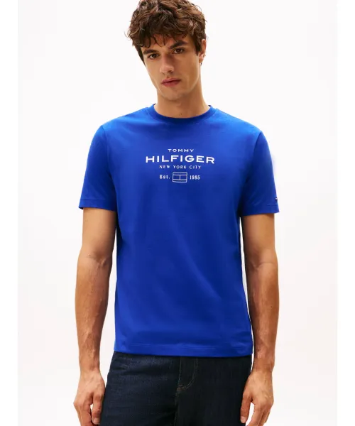 

Футболка Regular fit Tommy Hilfiger, синий