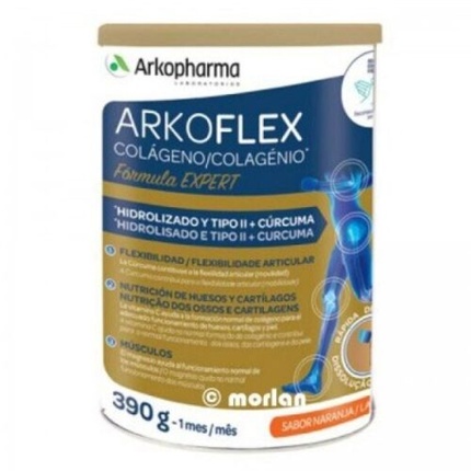 

Arkoflex Dolexpert Гидролизованный коллаген типа I и II со вкусом апельсина 390 г, Arkopharma