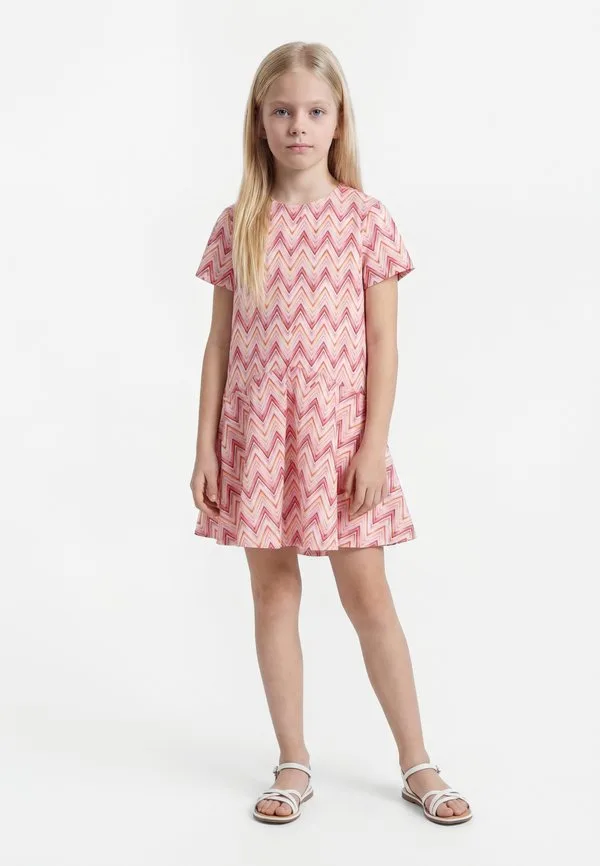 Платье, повседневное платье Missoni, Ivory/Fuchsia