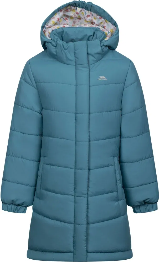 Зимняя куртка детская, Ellster Casual Jacket, Trespass, зеленая