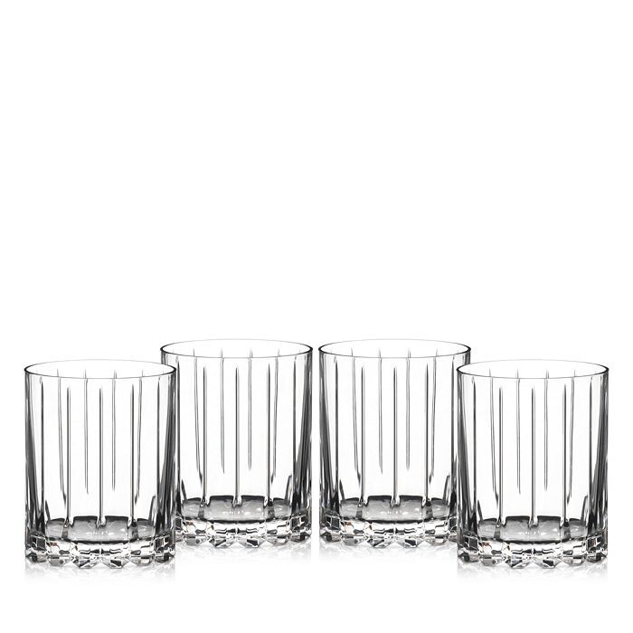 

Бокалы Riedel Double Rocks, набор из 4 шт, белый