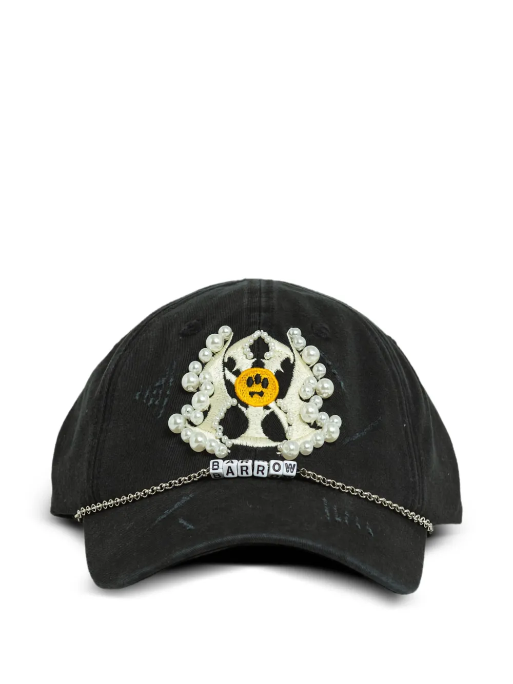 

Бейсболка с искусственным жемчугом Barrow, черный