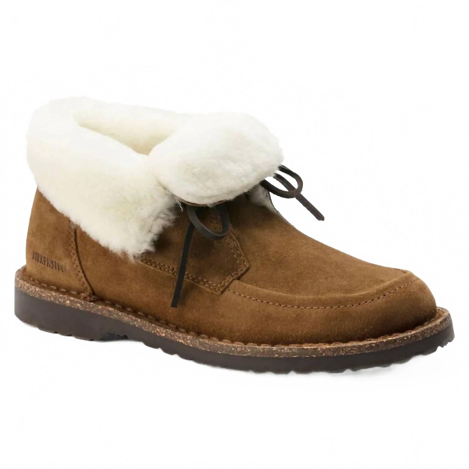 Женские мюли Bakki Tea Hydrophobic в коричневом цвете Birkenstock