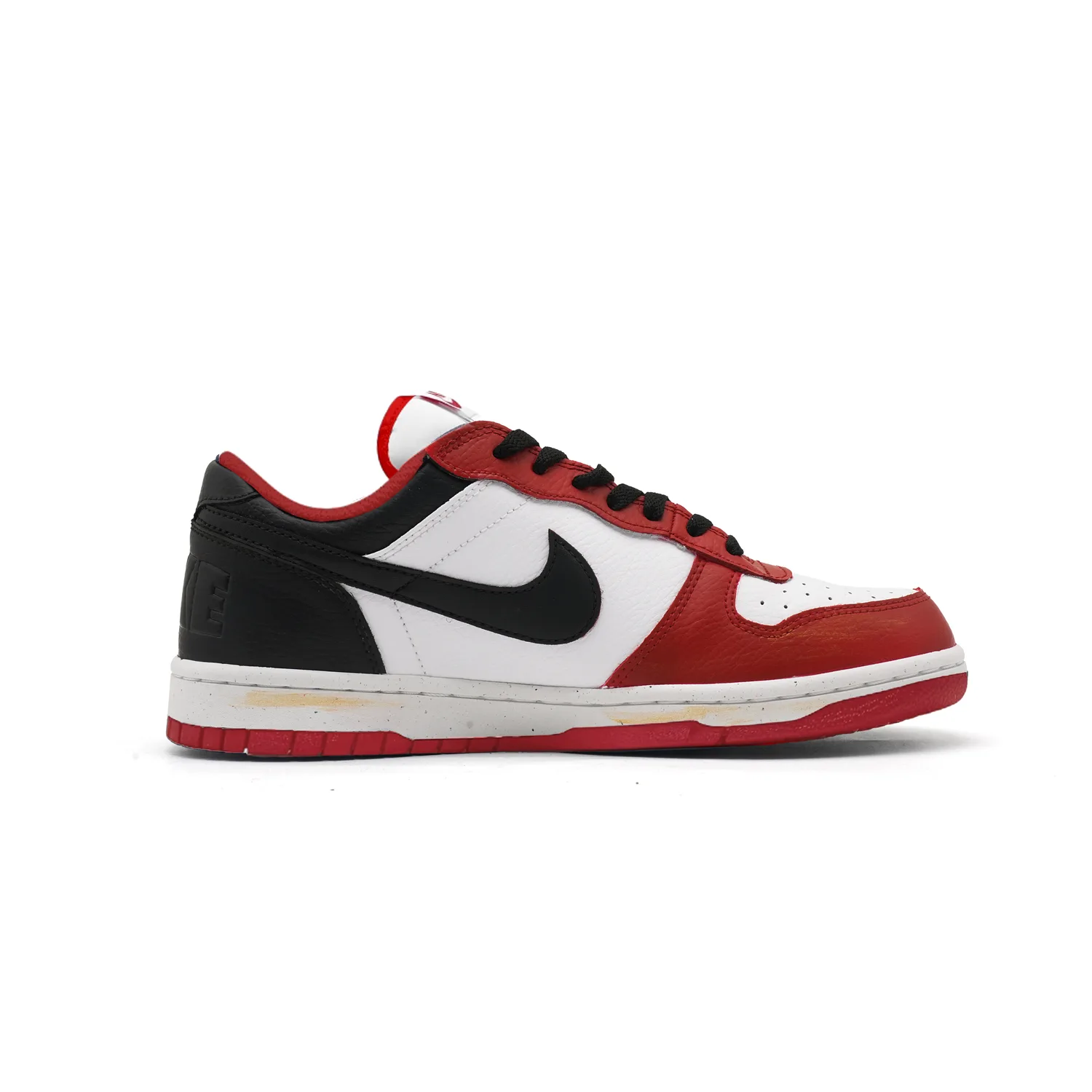 Nike Кроссовки для скейтбординга мужские low top, устойчивые к истиранию, дышащие, красные и черные — фото 3