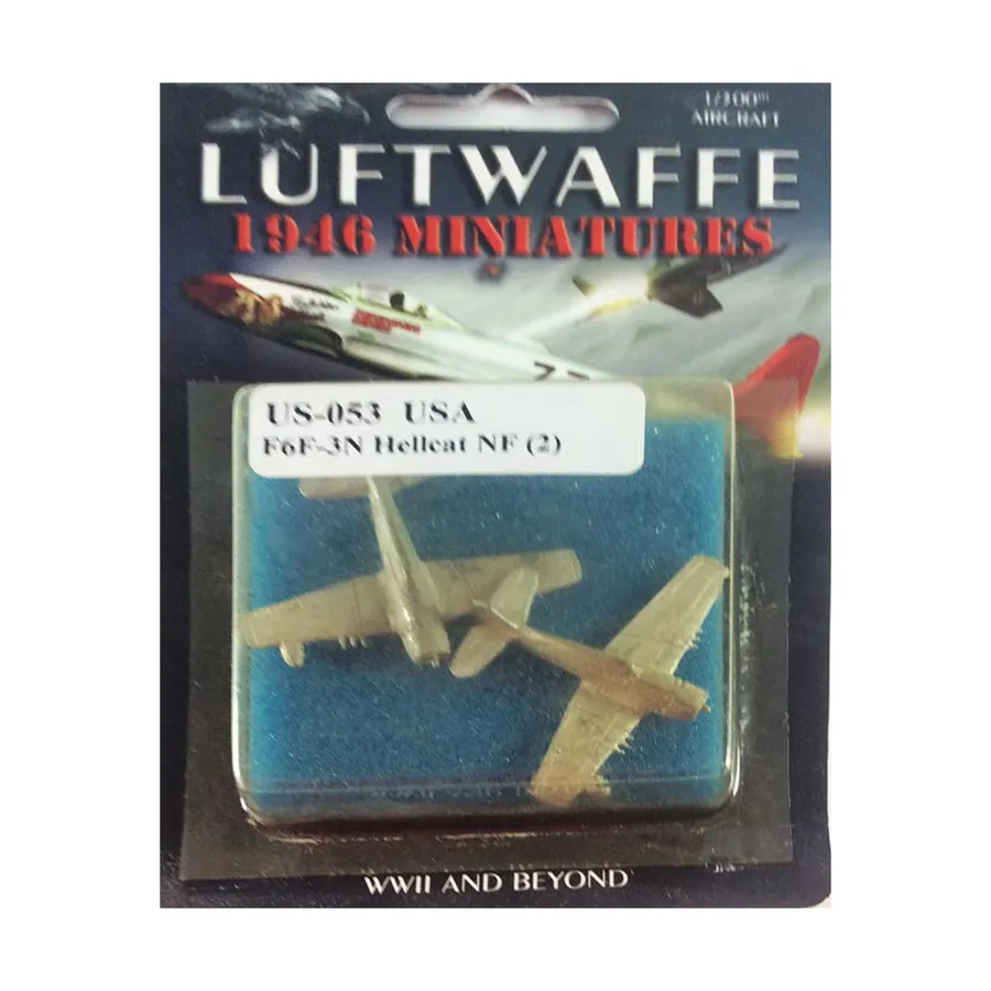 

F6F-3N Грумман Хеллкэт NF, Luftwaffe 1946 Miniatures - United States (1:300)