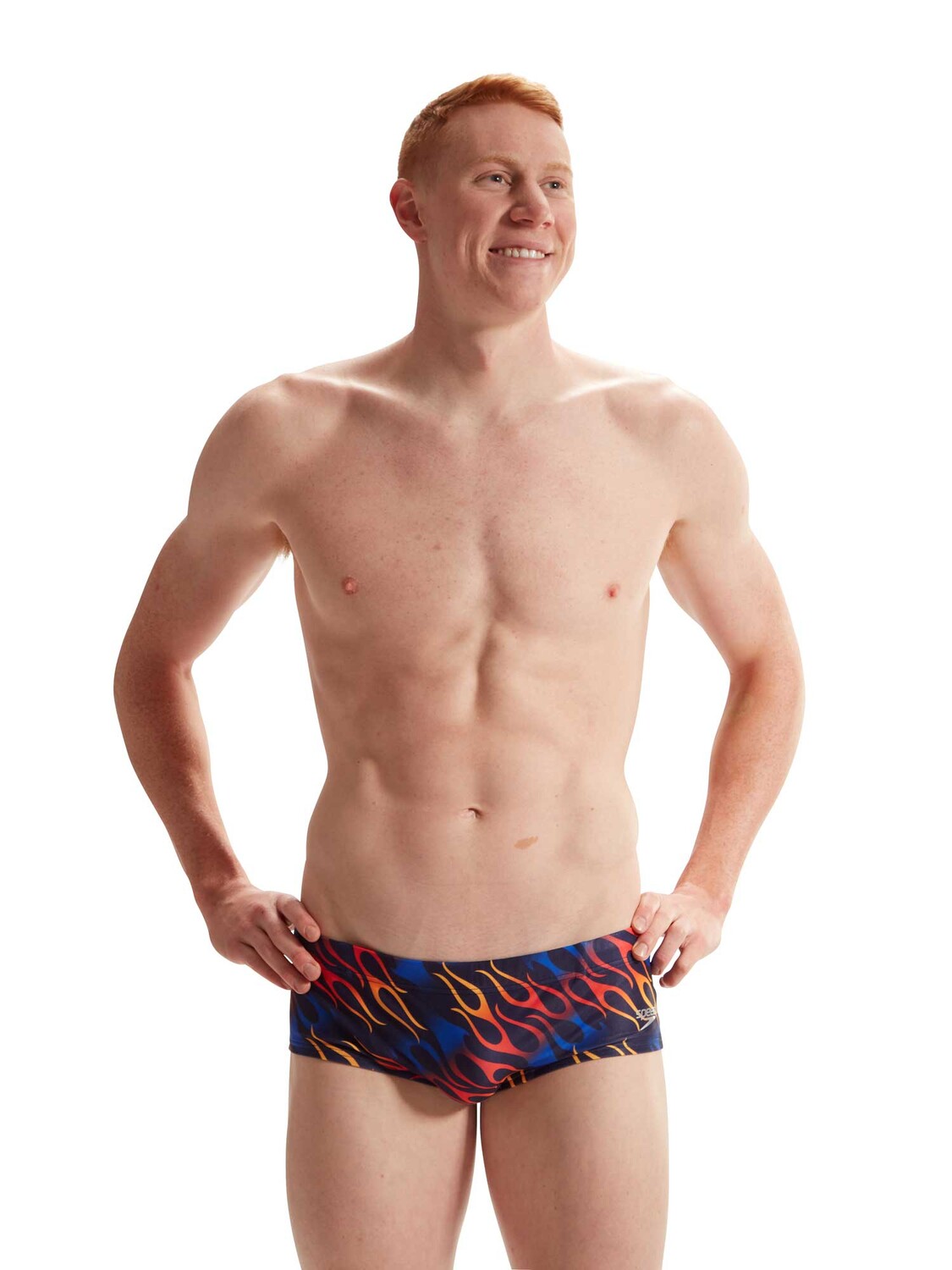 

Плавки Speedo MENS 13.5CM CLUB TRAINING ALLOVER BRIEF, разноцветный