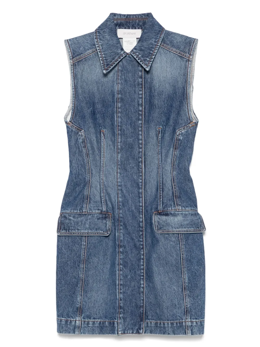 

Платье мини Carabo SPORTMAX, синий