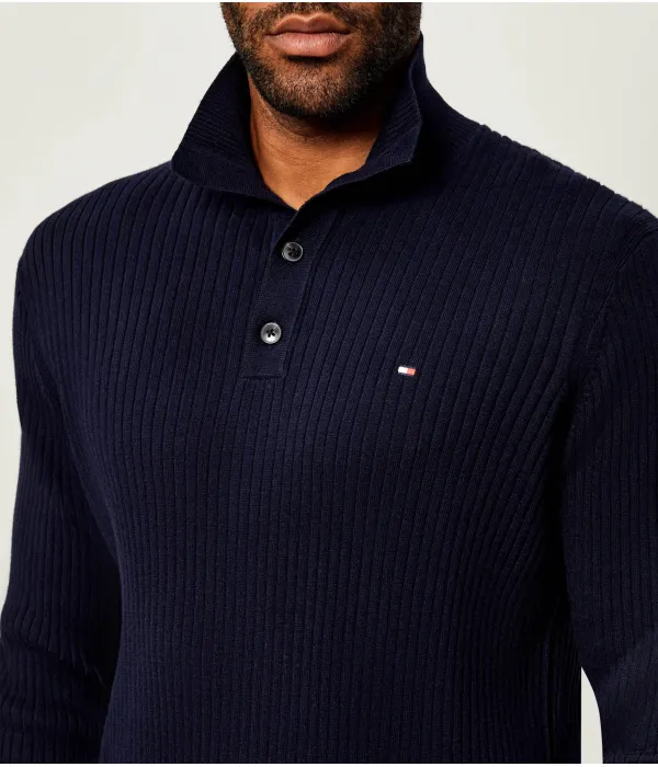 Свитер Пима Tommy Hilfiger, синий — фото 4