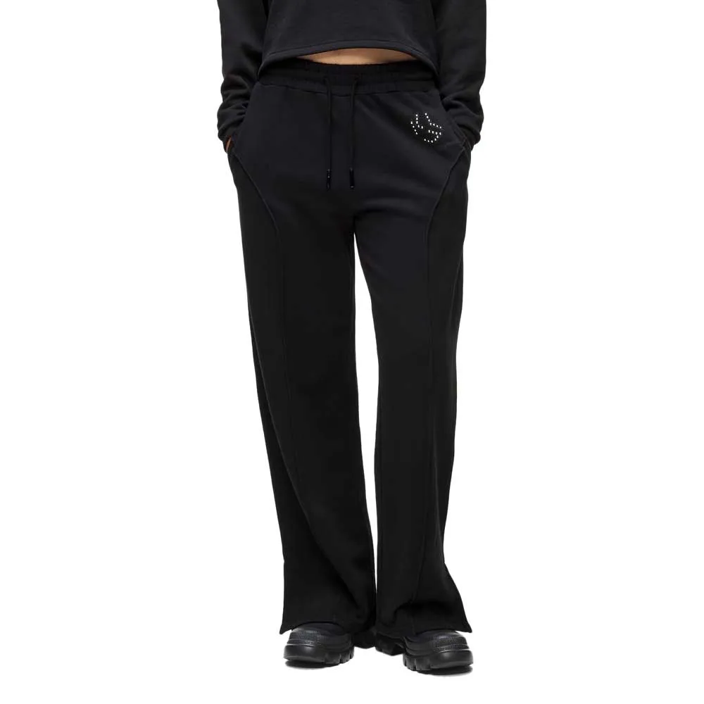 

Брюки Karl Lagerfeld Studded Logo sweat, черный