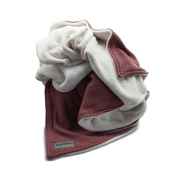 

Одеяло Blanketino Strick-Mauve, 150x2x210 см, старый розовый