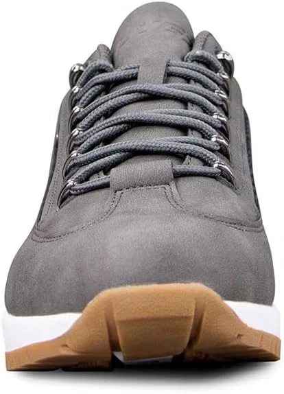 Мужские низкие модные кроссовки Lugz Express Classic, Anthracite White Rubber — фото 2