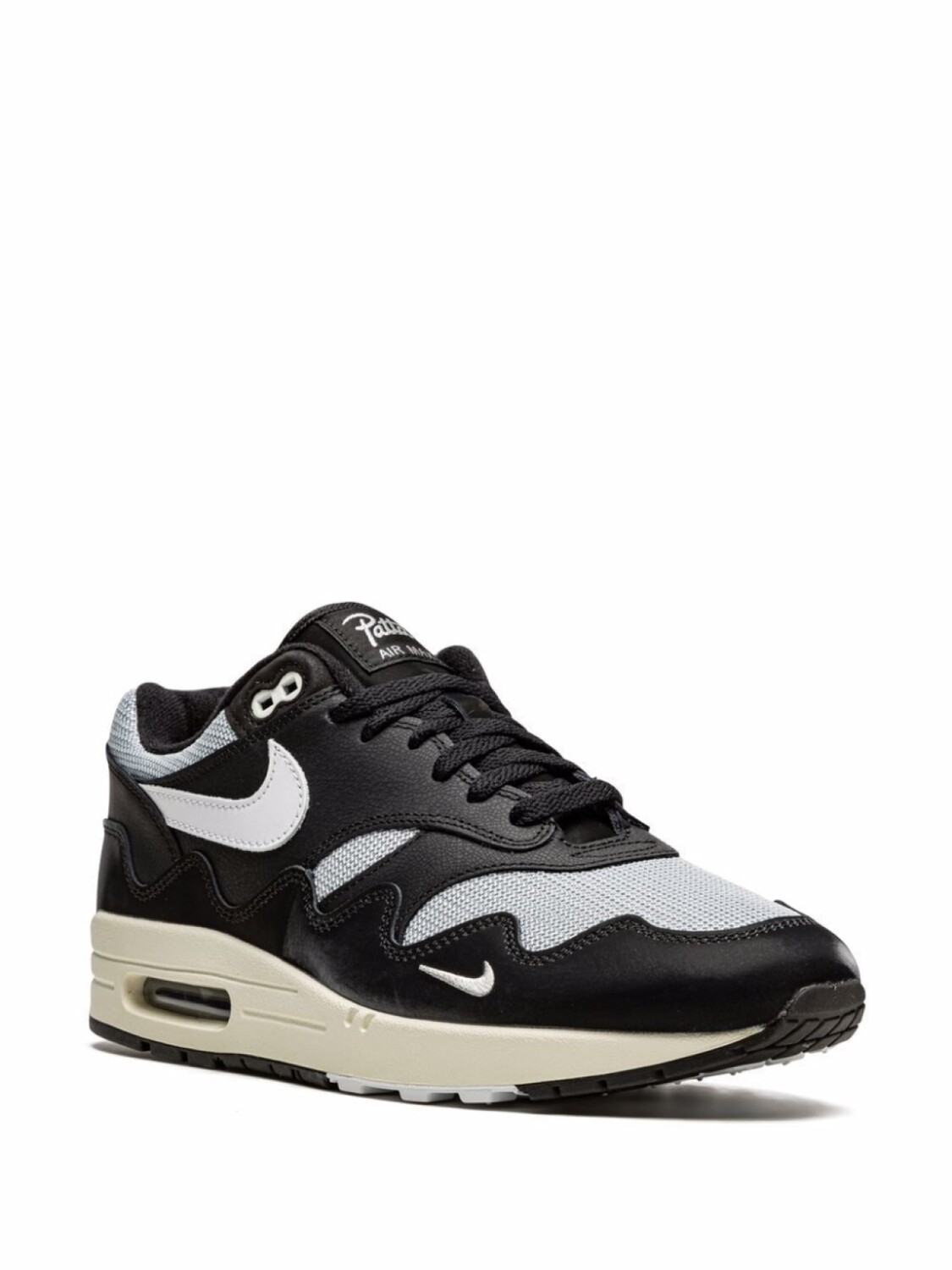 Nike кроссовки Air Max 1 из коллаборации с Patta, черный — фото 2