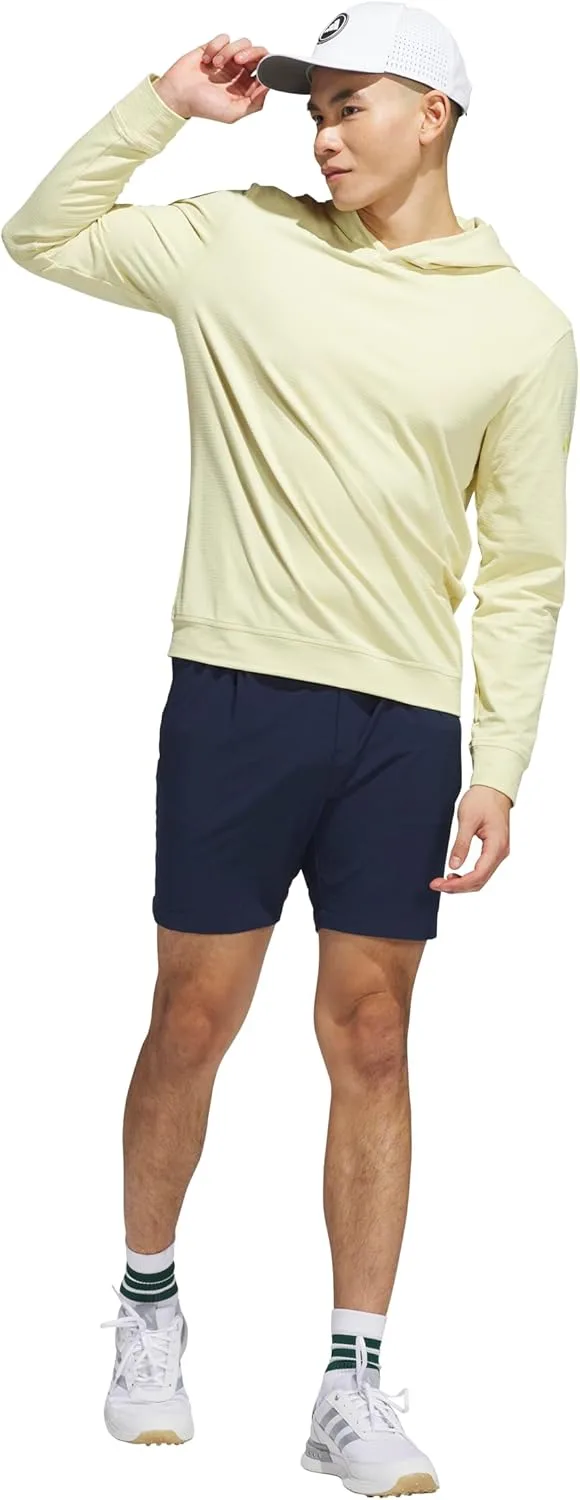 Толстовка с капюшоном Adidas Ultimate365 для мужчин, желтый — фото 4