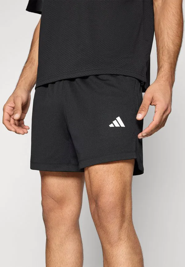 Короткие спортивные шорты Adidas Performance, Black — фото 4
