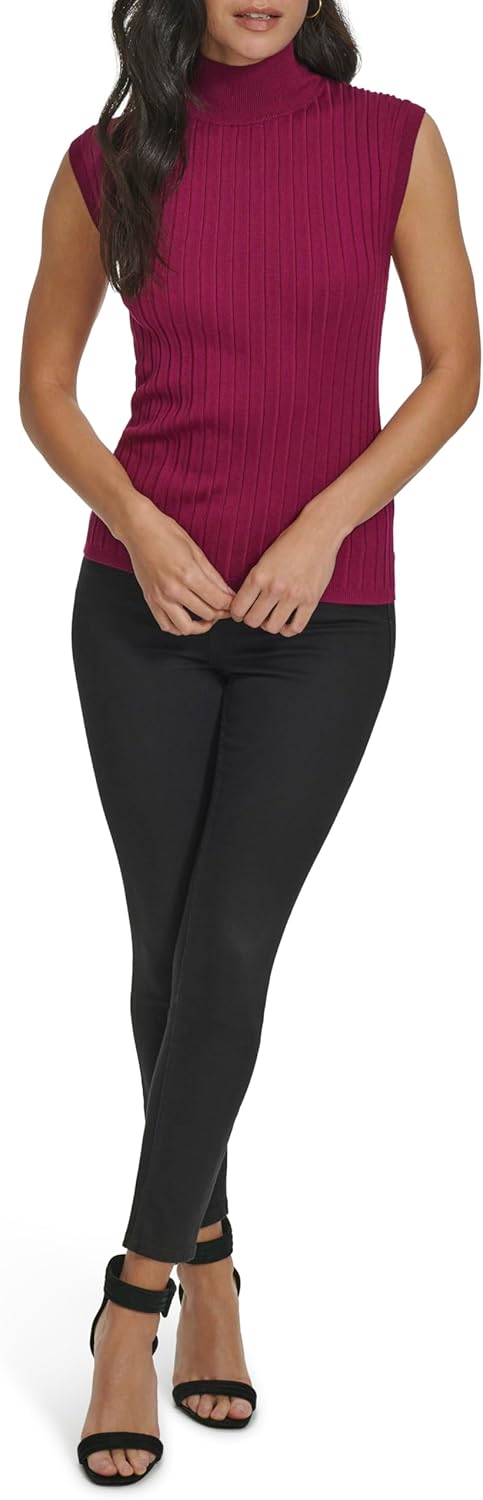 

Женский ребристый свитер без рукавов Calvin Klein, Jewel