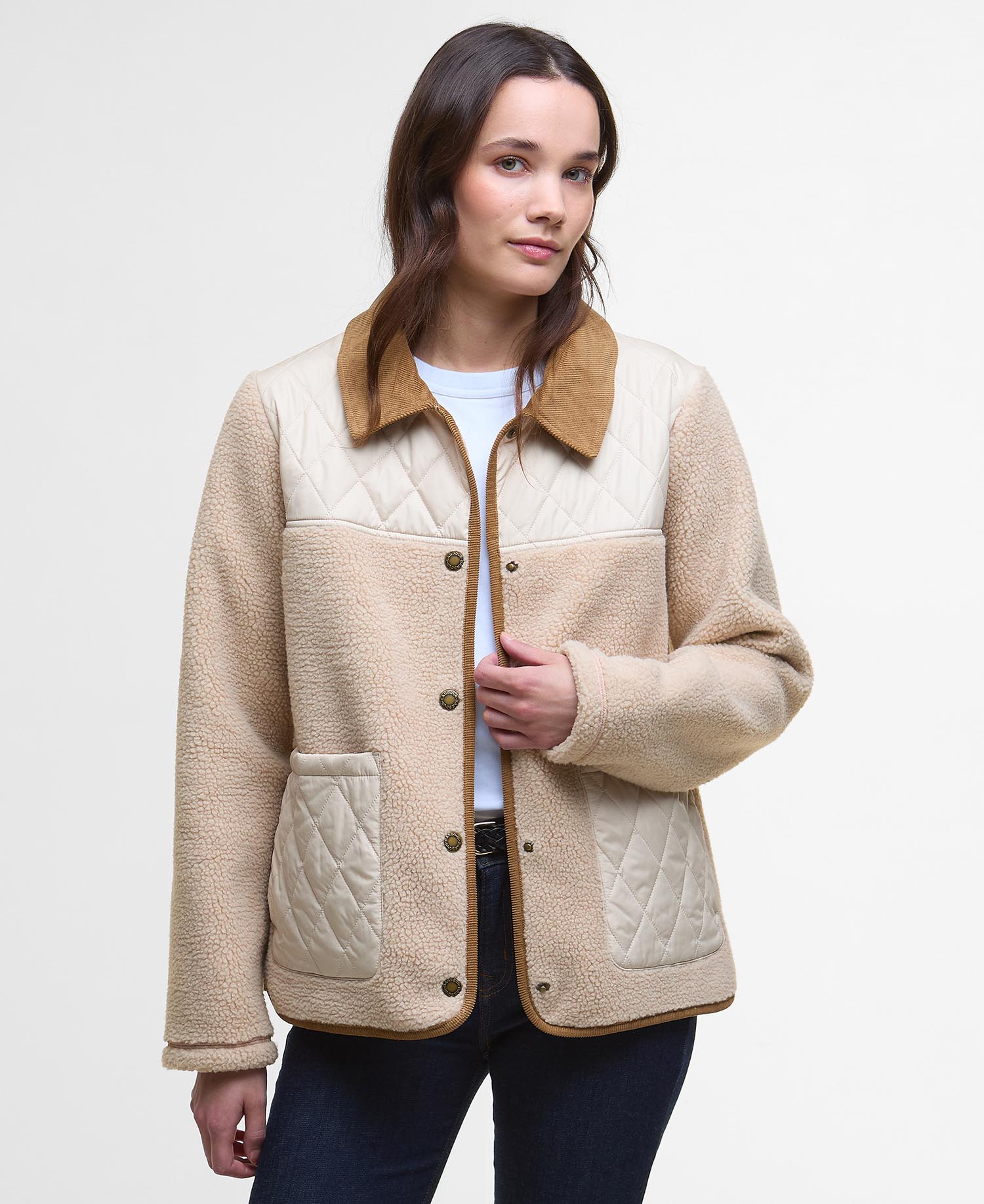 

Флис Barbour Laurel, Natural/Blanc