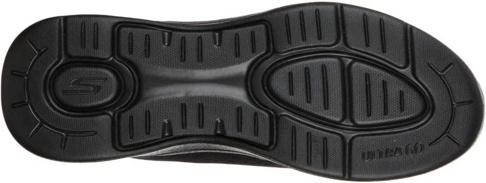 Кроссовки Skechers Herren Go Walk Arch Fit IdyllicSneaker, Black Textile Synthetic Trim