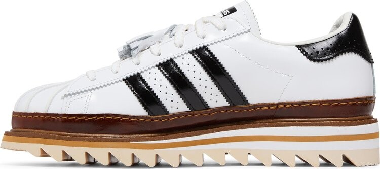 Кроссовки CLOT x Superstar 'White Black', белый — фото 3
