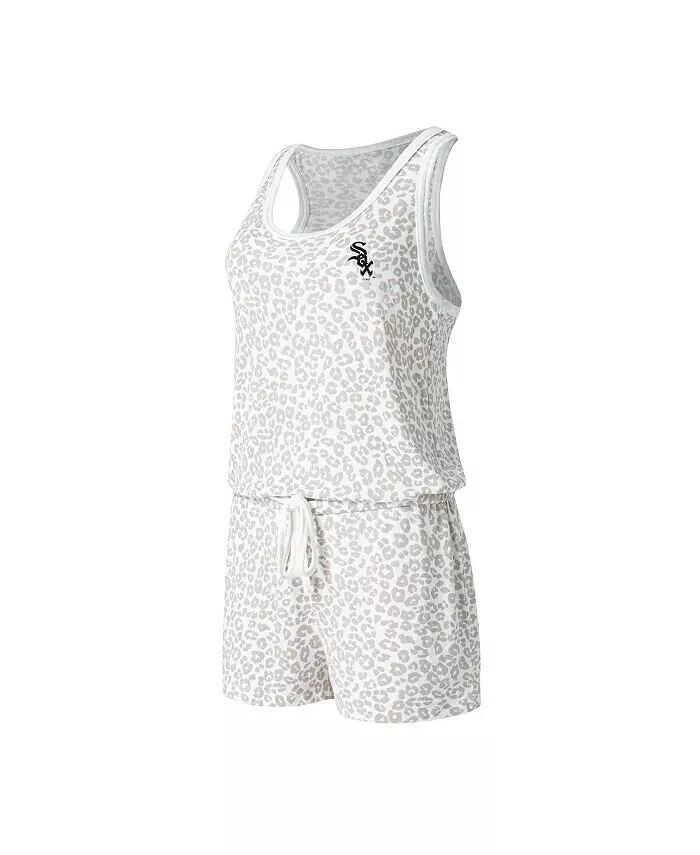 

Женский кремовый трикотажный комбинезон Chicago White Sox Montana Hacci Concepts Sport