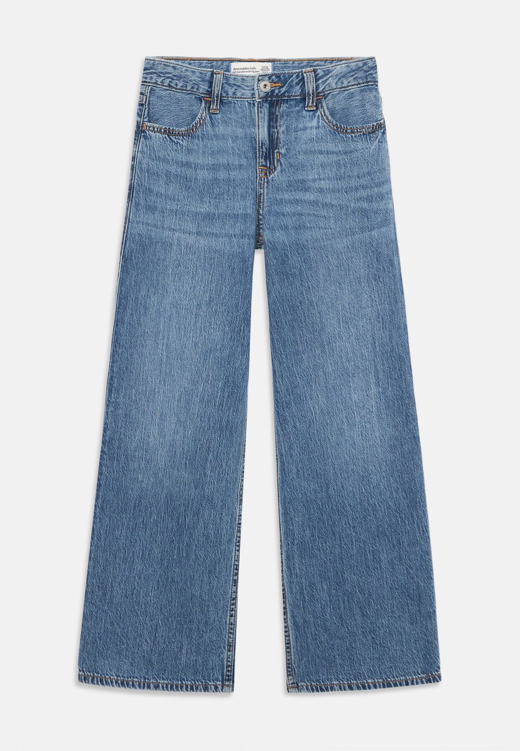 

Джинсы JAN CLEAN MEDIUM ULTRA WIDE LEG Abercrombie & Fitch, цвет Blue Denim