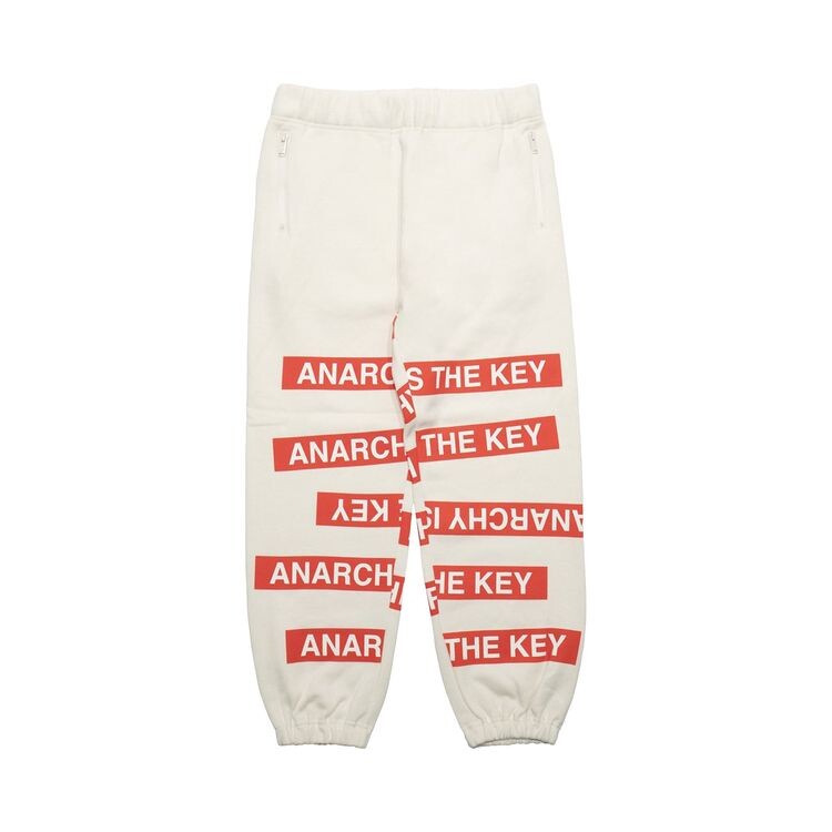 

Спортивные брюки Undercover Graphic Sweatpants Off White, белый