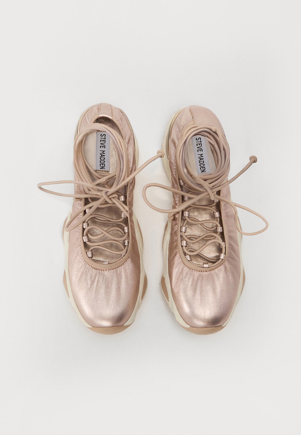 Низкие кеды SPIN OFF Steve Madden, цвет Rose Gold/Blush — фото 4