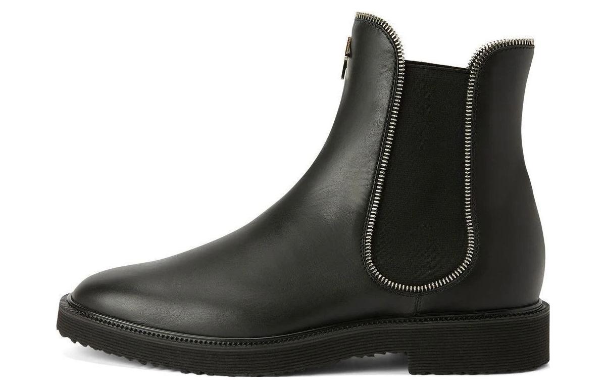 

Кожаные ботинки на молнии Giuseppe Zanotti, Black