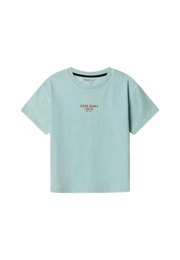 Футболка с принтом оуэна Pepe Jeans, Aqua Blue