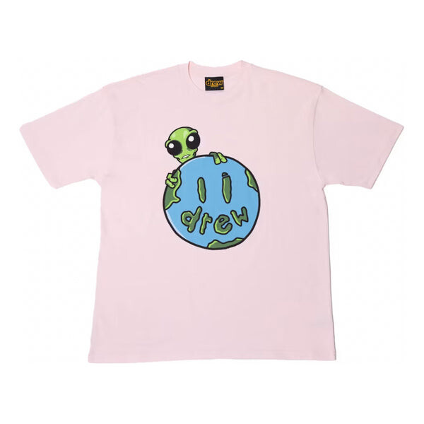

Футболка allen the alien t-shirt 'pale pink' Drew House, розовый