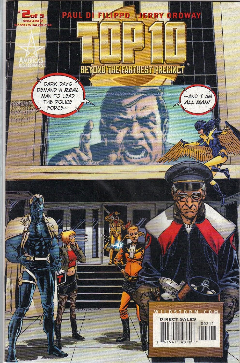 

Top 10 #2 Beyond the Farthest Precenct: A New Broom Sweeps Mean (Wildstorm)