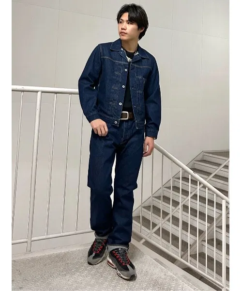 【Levi's】"501" Оригинальные прямые джинсы из денима с кромкой (одна стирка / формовка / эксклюзивная модель) — фото 2