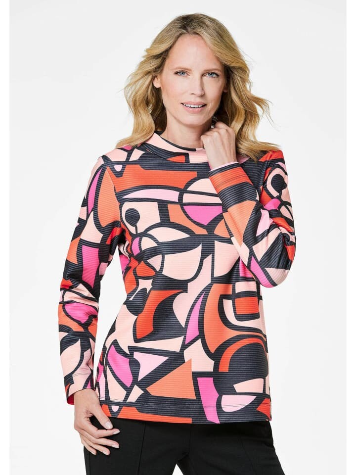 

Футболка GOLDNER Sweatshirt, цвет schwarz/gemustert