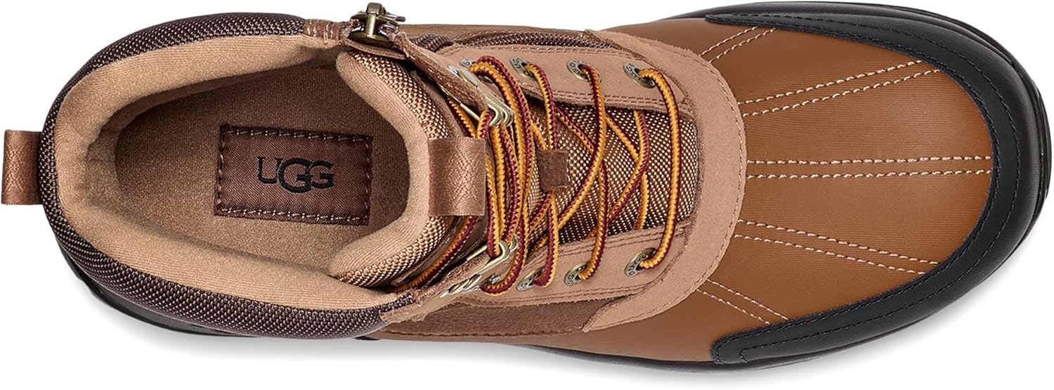 Мужские ботинки UGG Emmett Duck Hi Fashion, Chestnut — фото 2