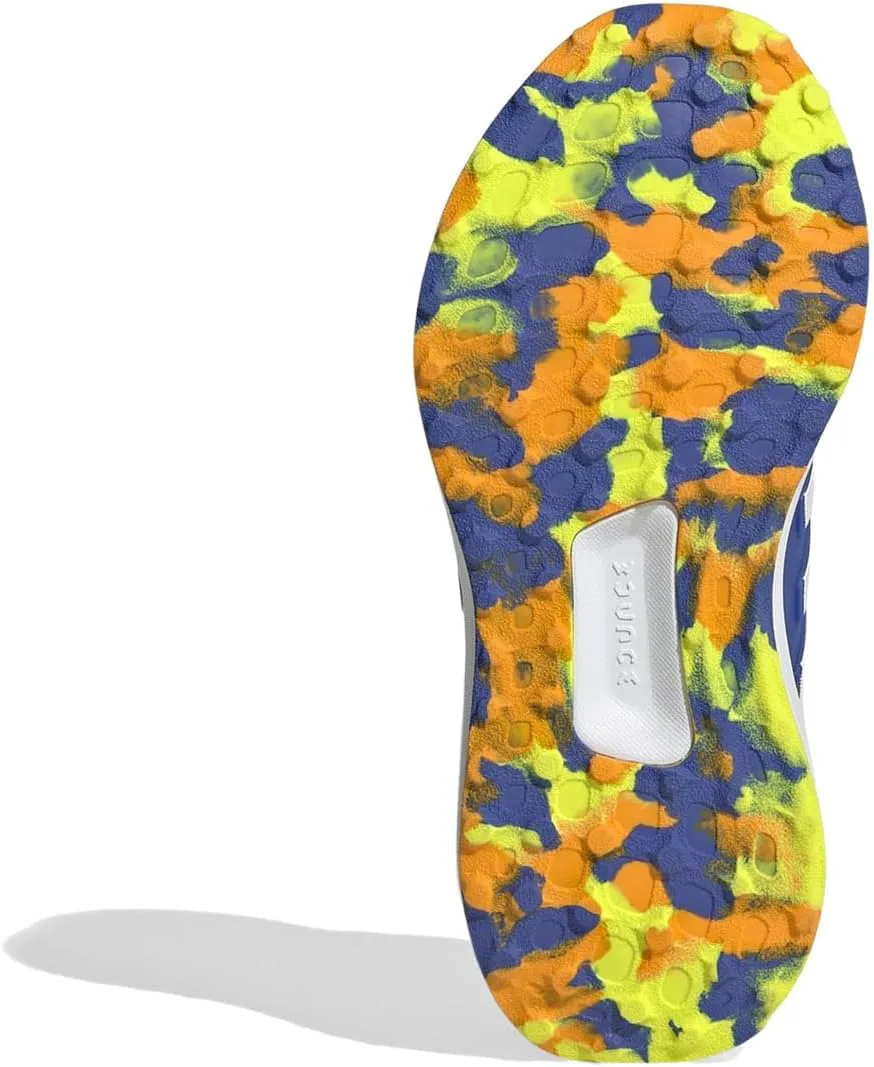 Кроссовки Adidas Unisex-Child Ubounce Dna, оранжевый/белый — фото 3