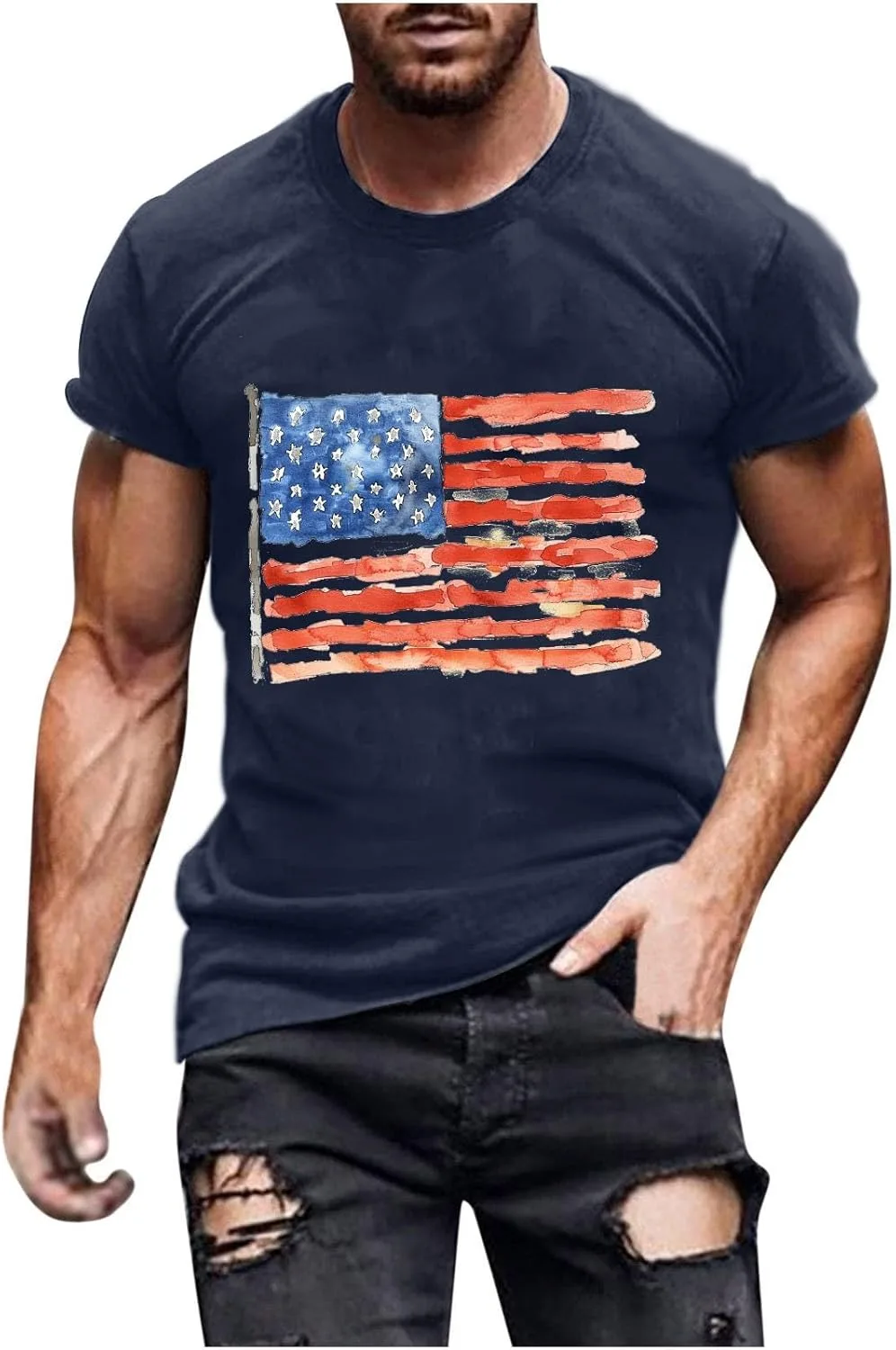 

Футболка мужская Independence Day с коротким рукавом