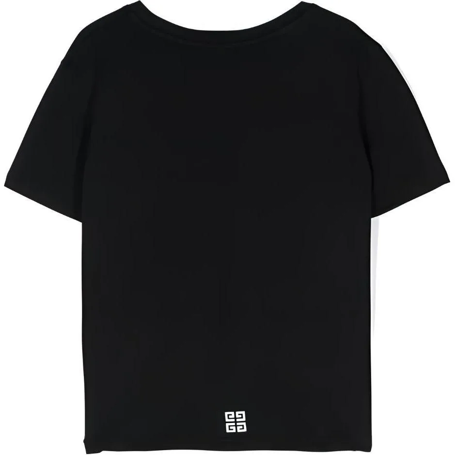 Givenchy Футболка SS24 Black Kids' — фото 4