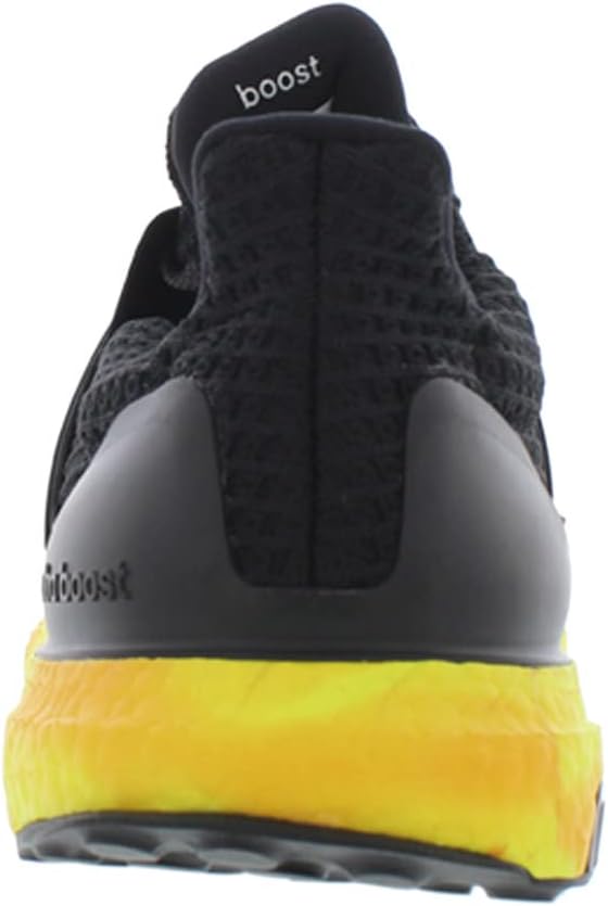 Мужские кроссовки Adidas Ultraboost, черный/желтый — фото 3