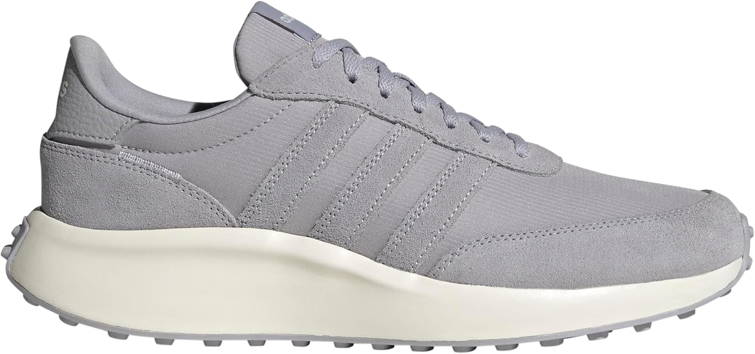 Кроссовки adidas Originals Men's Run 70S на шнуровке, белый/серый/светло-белый — фото 4