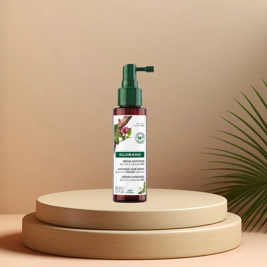 KLORANE Увлажняющие питательные вещества для волос Quinine And Snowdrop Biologicals, 100 мл, Kinina Serums Spray 100ml*2 — фото 4