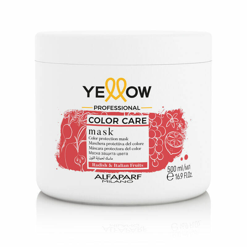 

Alfaparf Yellow Color Care Mask, восстанавливающая и питательная маска для окрашенных волос, 500 мл