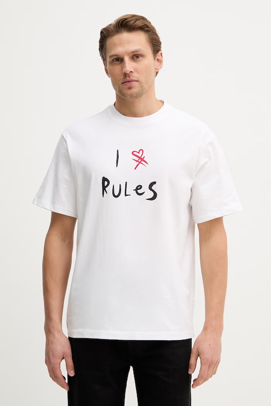 

Хлопковая футболка United Colors of Benetton, белый